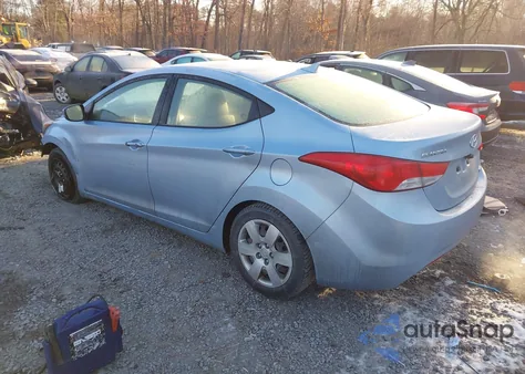 2012 Hyundai Elantra Limited (Ulsan Plant) from USA, damaged, VIN KMHDH4AE2CU218879